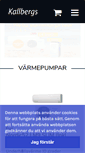 Mobile Screenshot of kallbergs.nu